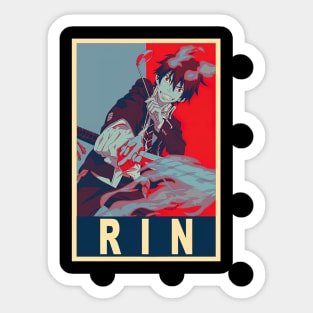 Rin Okumura Vintage Sticker